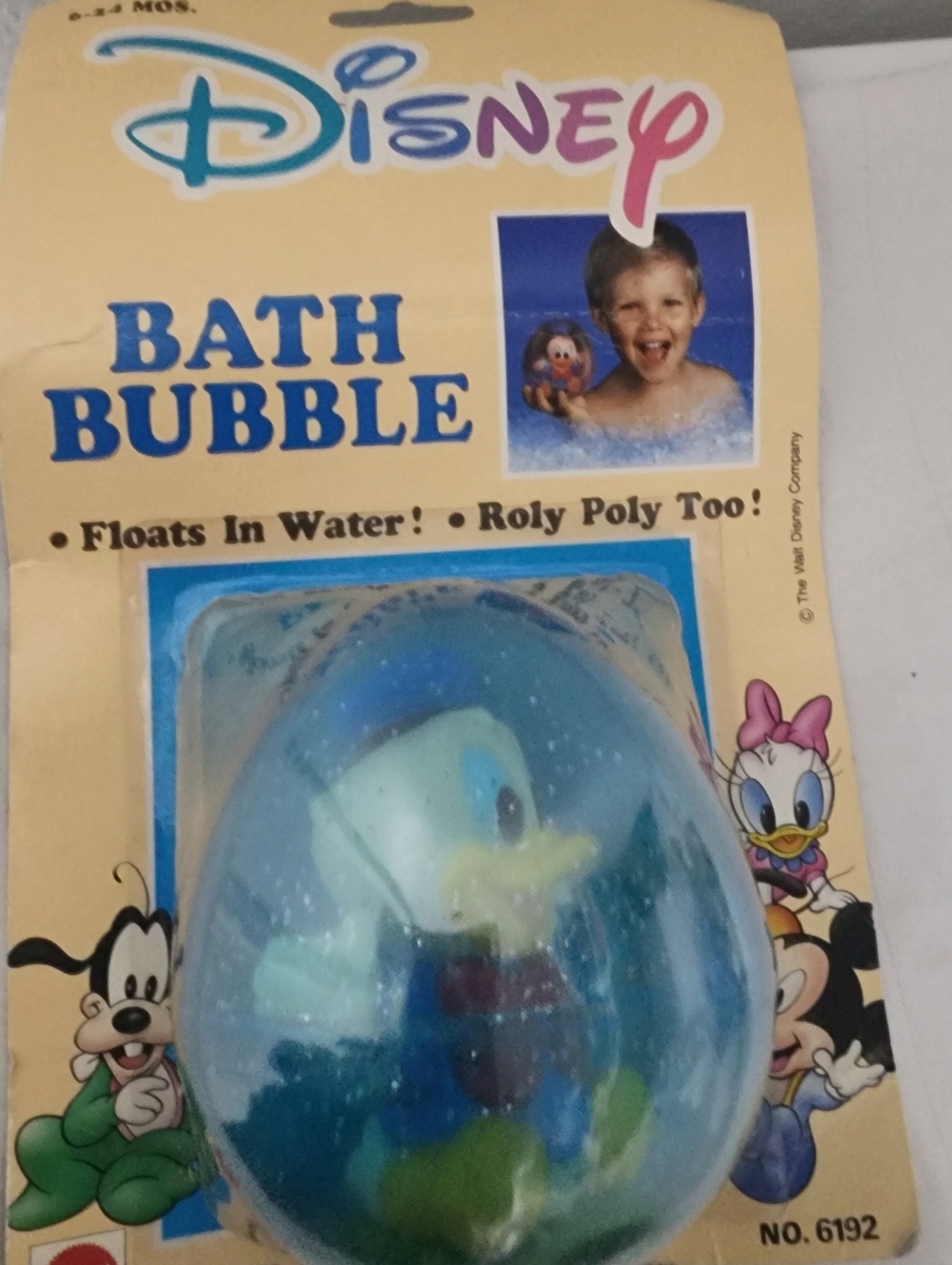 Disney Donald Duck Bath Bubble Toy - Blue Green Yellow